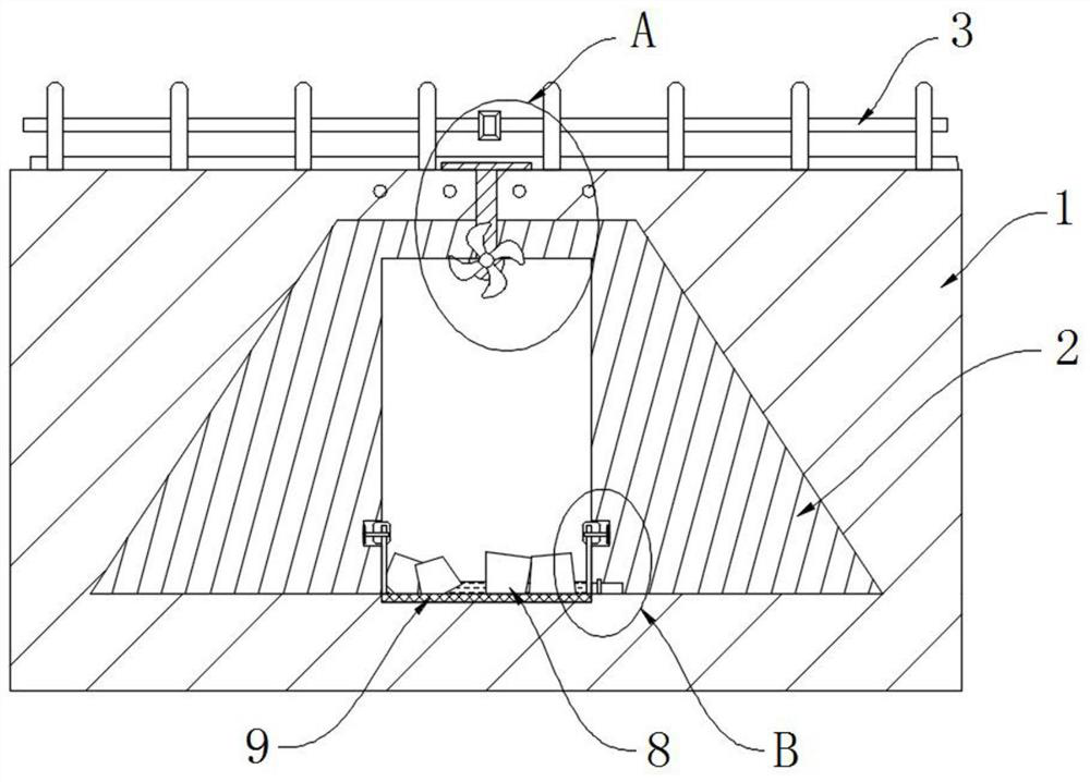 A road culvert based on the construction of ecological corridors to facilitate the passage of organisms