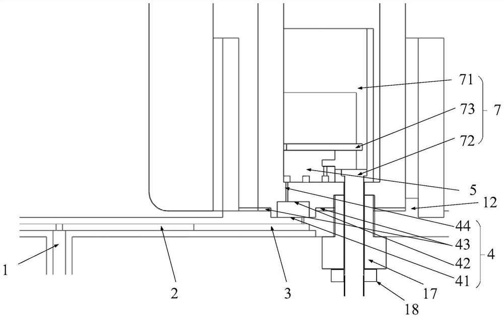 Axisymmetric air inlet structure of Hall thruster