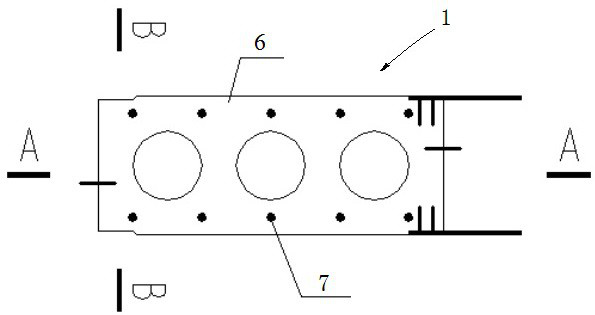 Prefabricated underground diaphragm wall, segmented connector structure and construction method