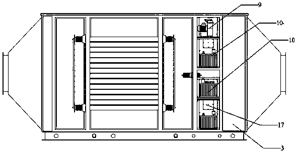 Systematic low-temperature plasma gas treatment tandem device