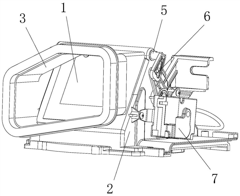 A blower assembly with an auxiliary damper