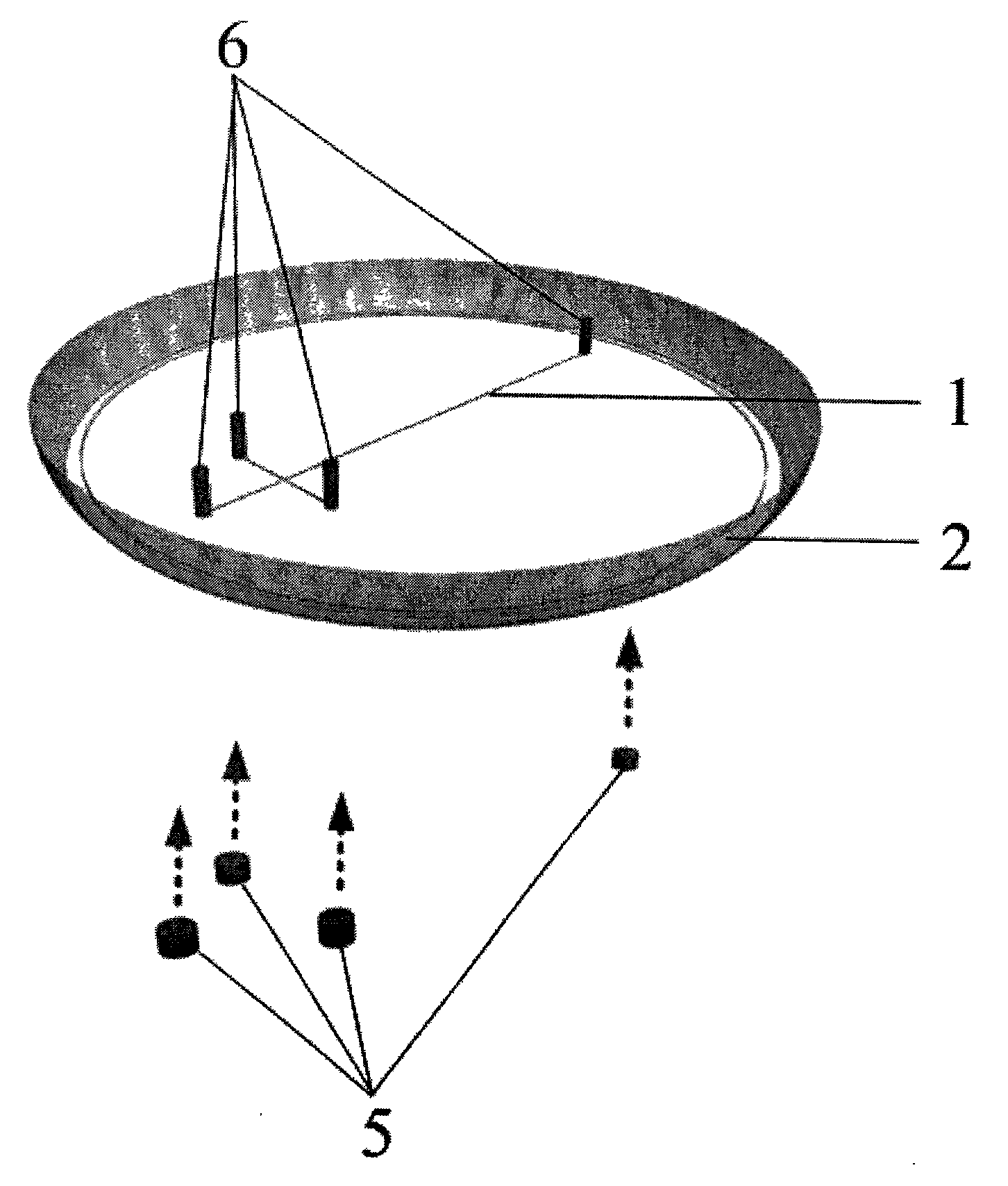 Method for producing through-hole structure in PDMS micro-fluidic chip