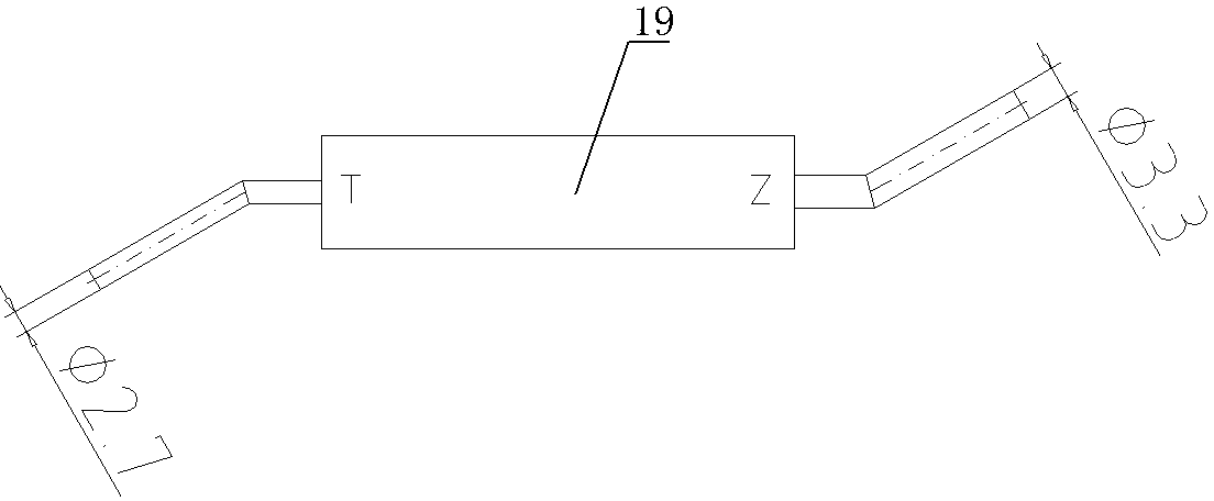 Detection tool structure of rear bumper assembly