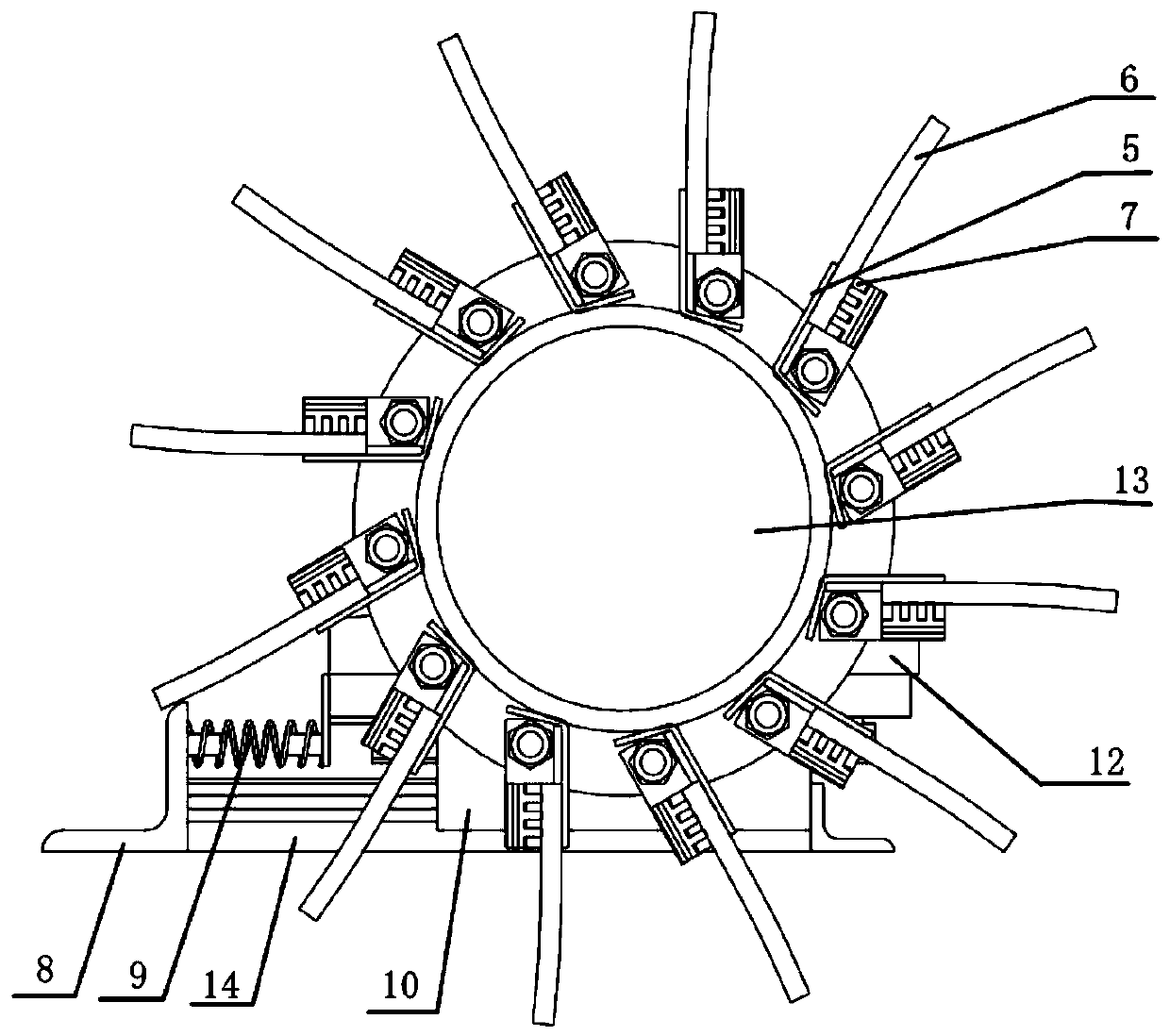 Double-roll seed arrangement mechanism of pre-cutting sugarcane planter