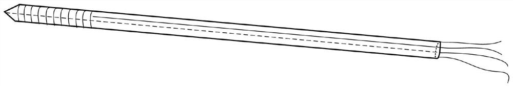 Bone traction needle force sensing system based on FBG optical fiber