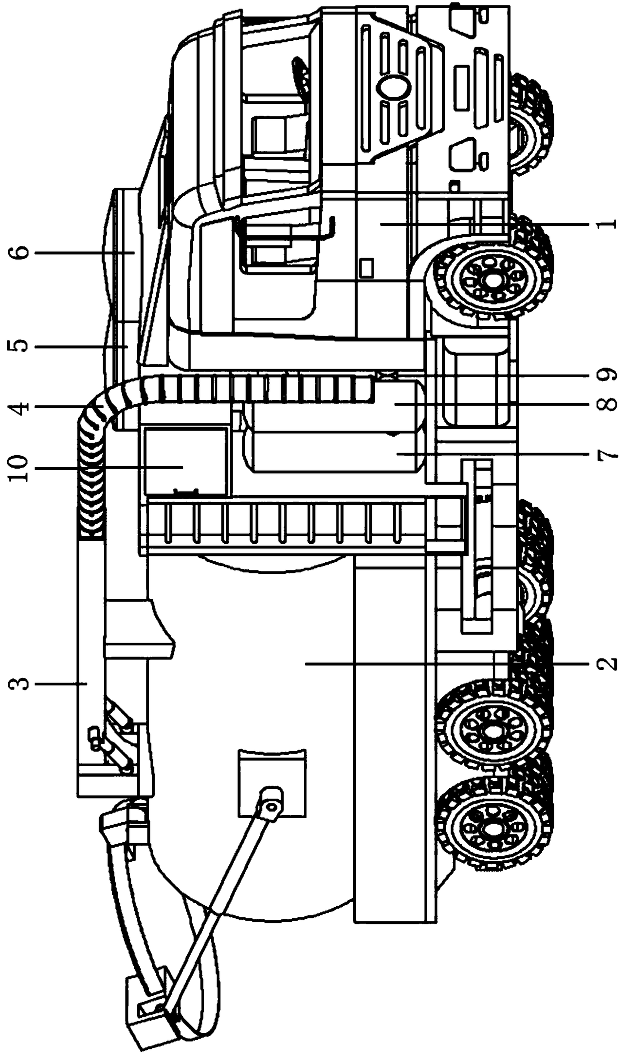 Storage vehicle for rescue of leakage of various dangerous goods