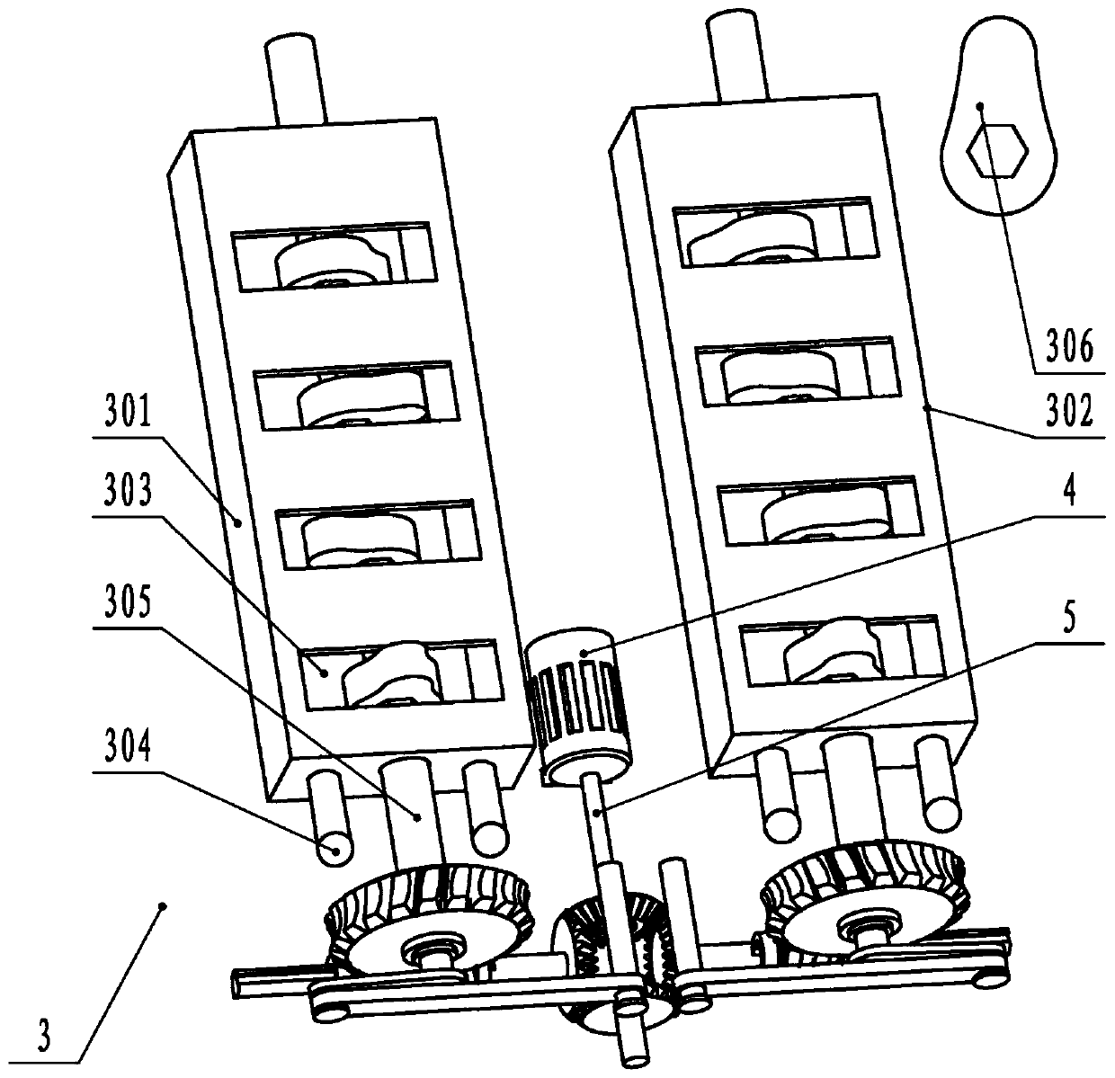 Exercise rehabilitation apparatus with lumbar vertebra nursing function