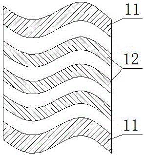 Silent air filtering device with efficient cyclic utilization function