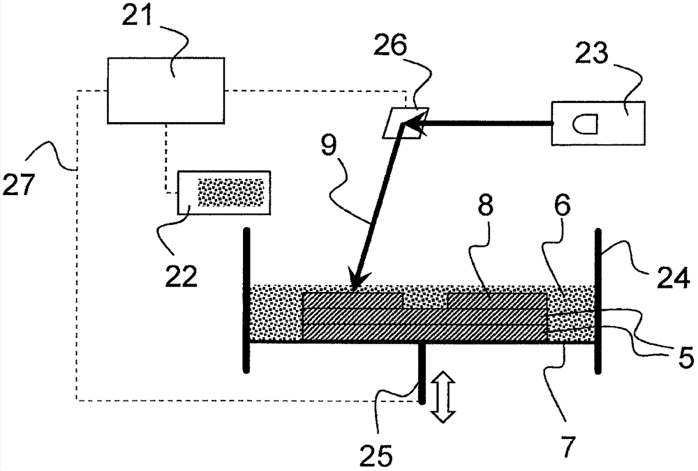 Shell component having hydraulic pressure line