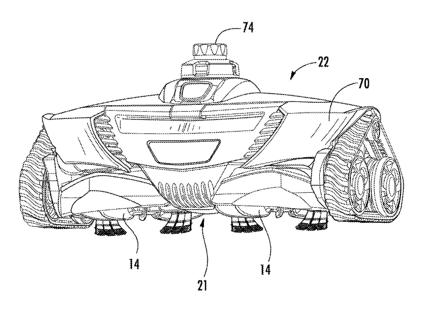 Components of automatic pool cleaners