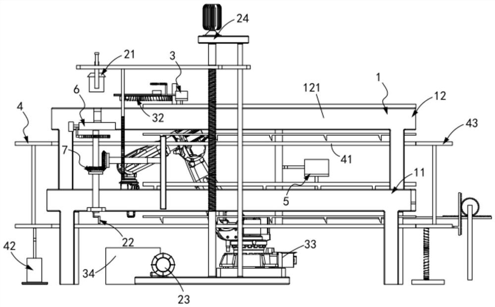 Automatic assembling device for production of charger housing component