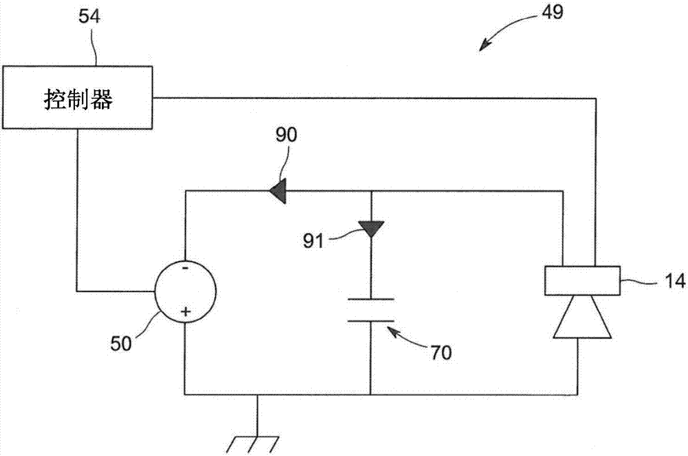 Energy imaging with generally constant energy separation