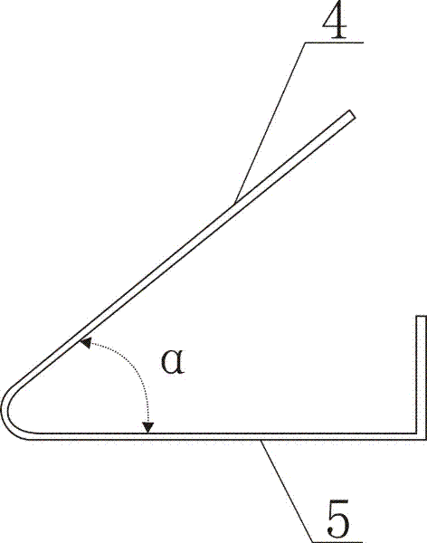 Direct-current motor based on specific electric brush installation angle