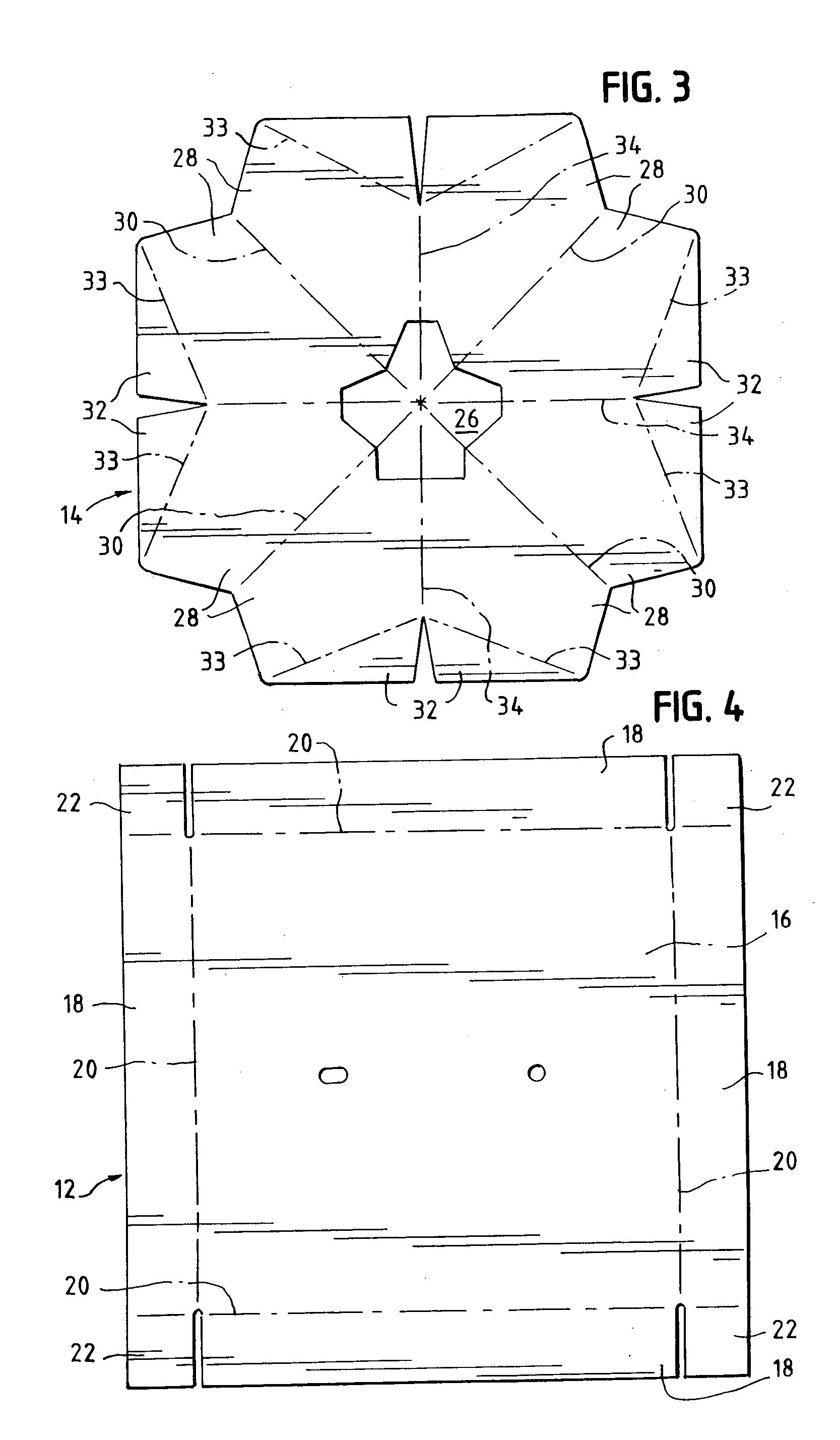 Washing machine base for securing a central mechanism