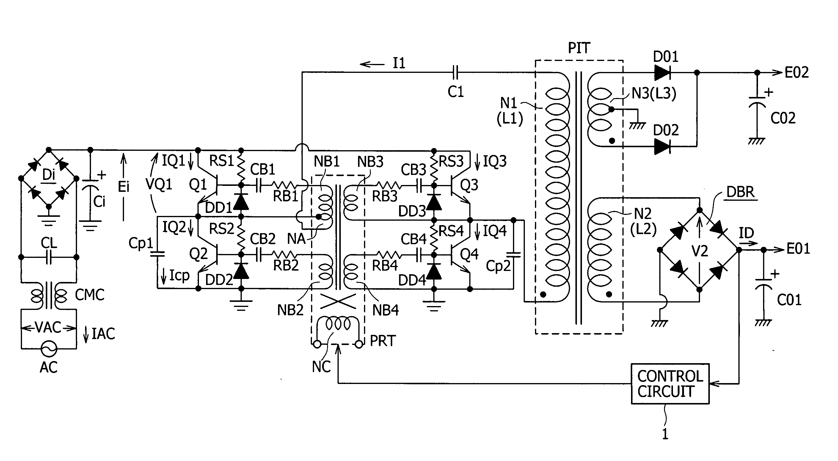 Switching power supply circuit