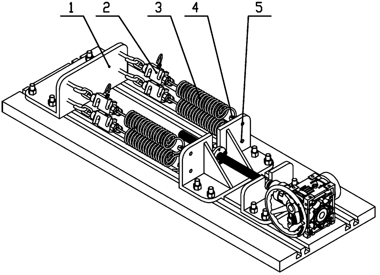 An experimental platform for detecting the stress relaxation of closing spring of high voltage circuit breaker