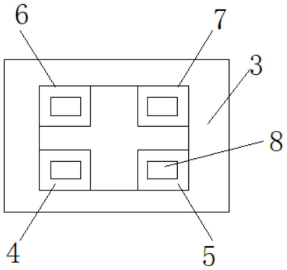 Shockproof off-ground high-voltage switch cabinet mechanism