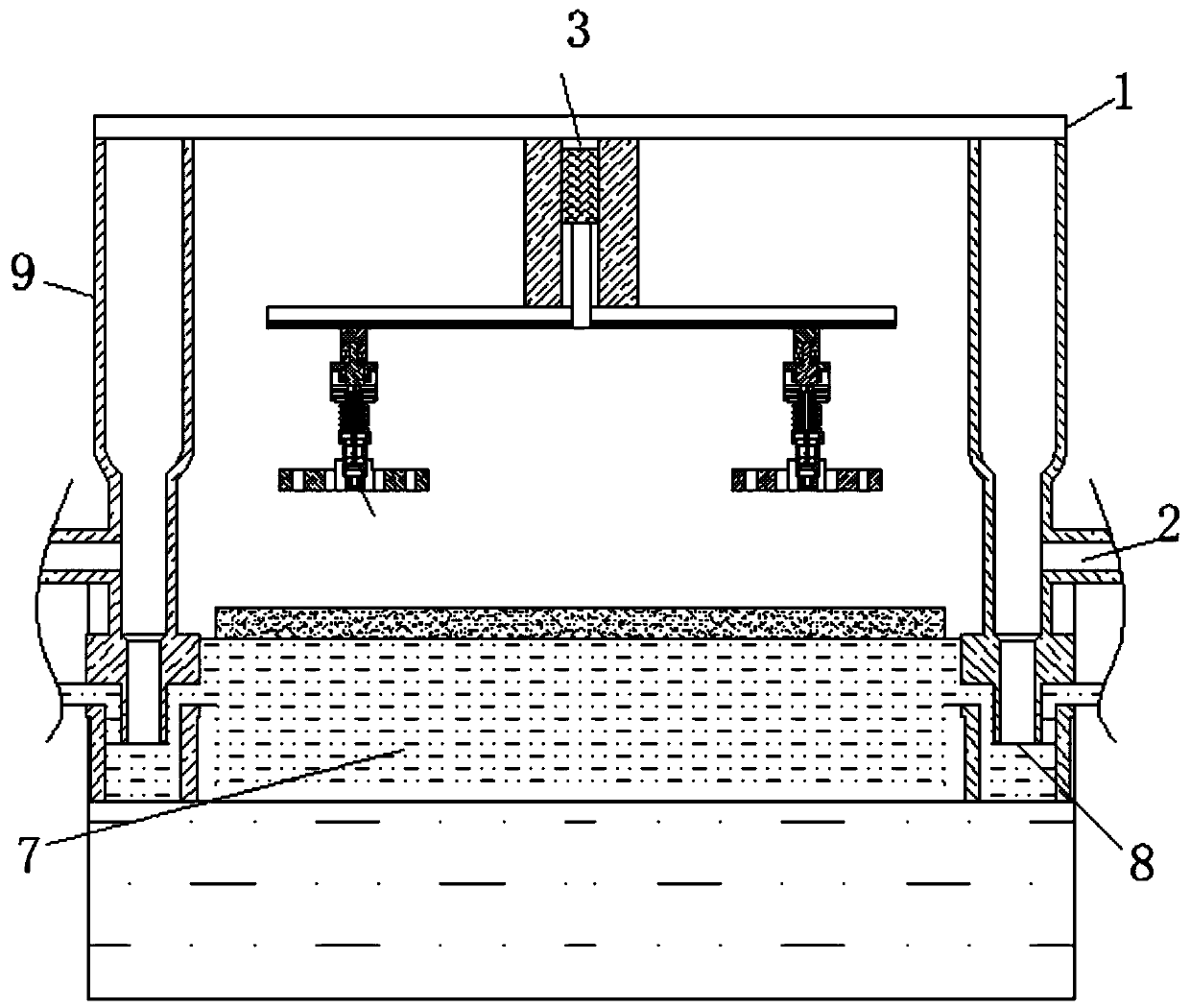 Converter steel making device utilizing substance oxidization heat generating