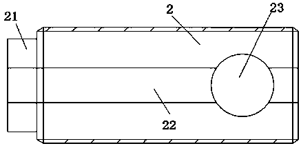 An electrode device for detecting the electrochemical performance of porous coating materials