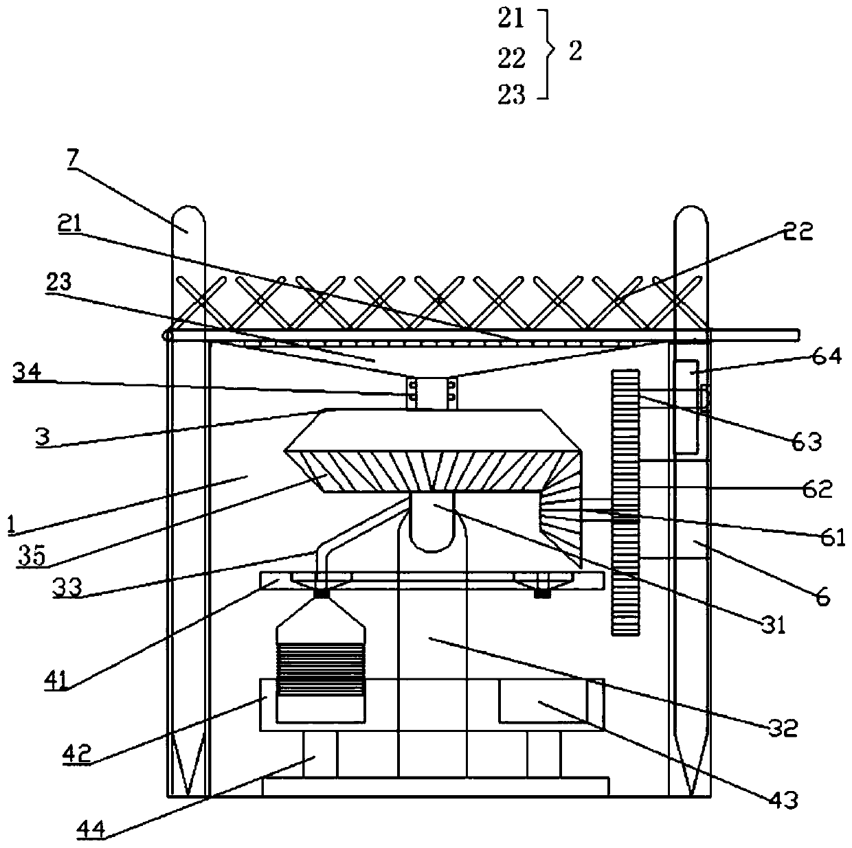 Runoff water sample collecting device