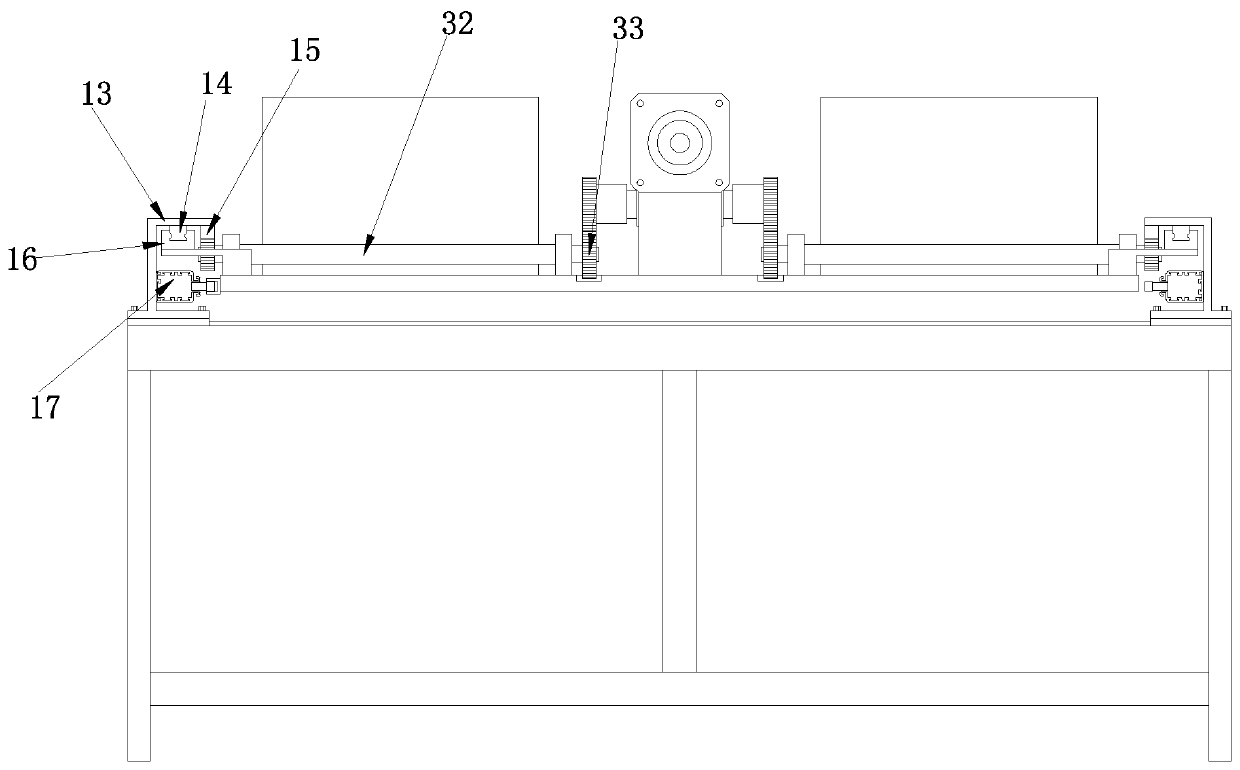 Continuous production line of finger joint boards