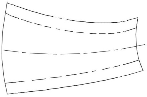 A processing method of hyperboloid forming equipment