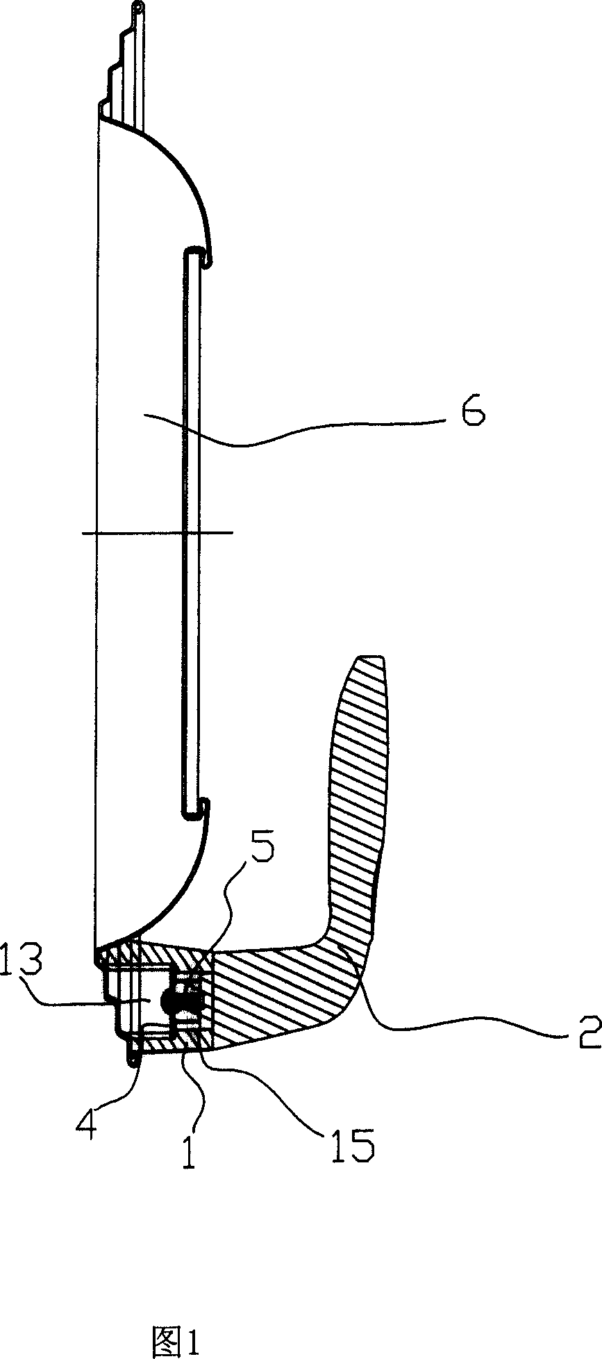 Pot cover with 360 DEG rotary location handle