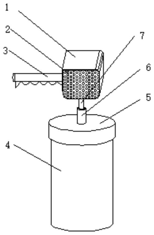 High-temperature and high-pressure closed digestion tank for ore detection