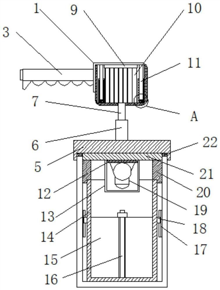 High-temperature and high-pressure closed digestion tank for ore detection