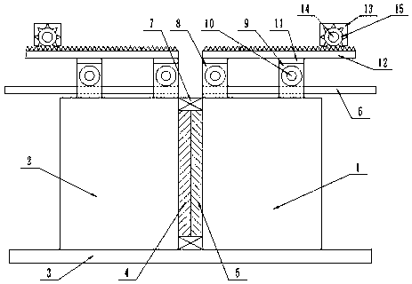 Intelligent door opening and closing device of refrigerator