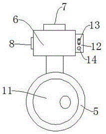 Nursing feeding device in fit with face