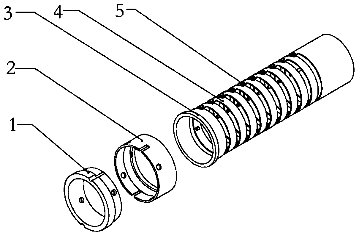 A rotatable probe bending structure for endoscope