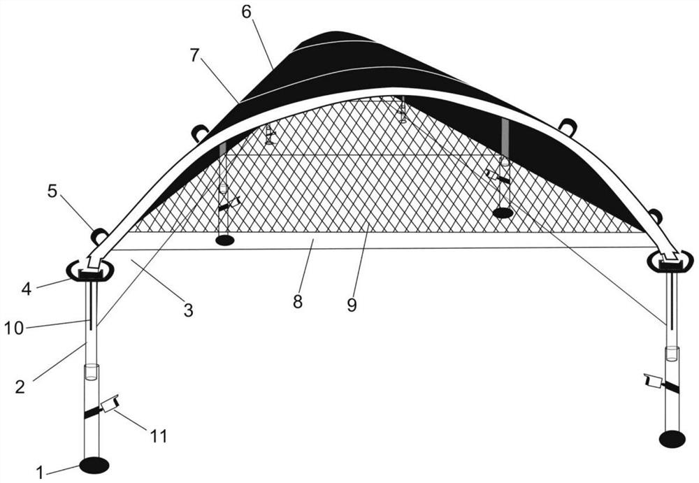 Deep sea seabed natural gas hydrate collection method and production greenhouse