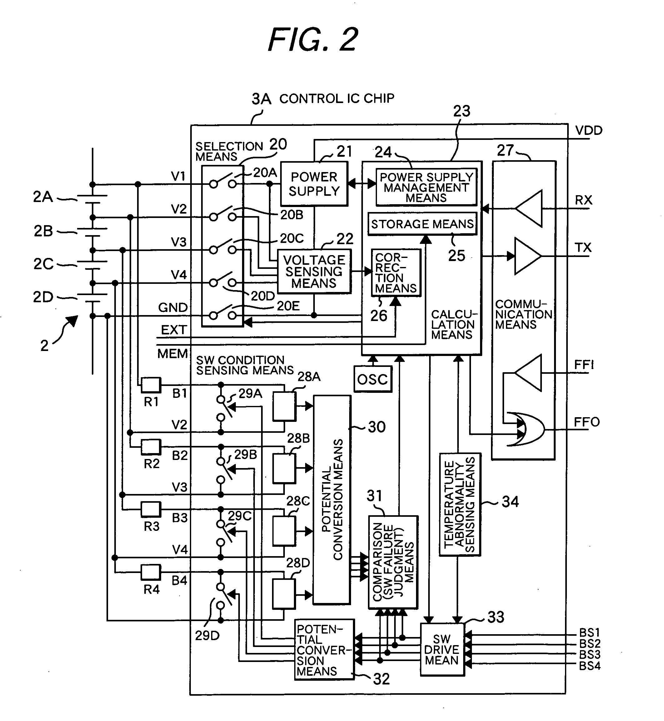 Multi-series battery control system