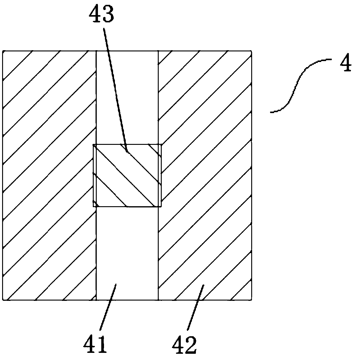 Device for measuring gas transmission rate of thin film according to resistivity method and manufacturing and testing method thereof