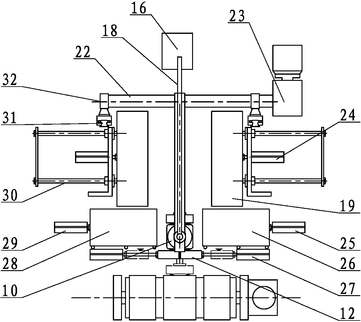 Full-automatic leak hunting machine for gloves