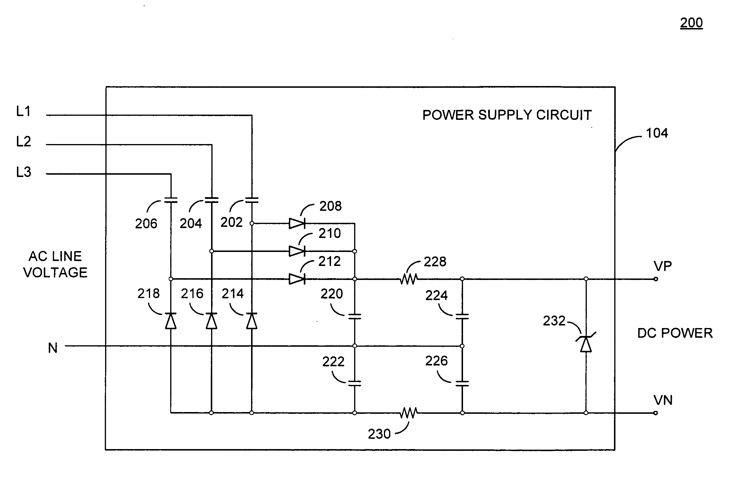 Method and apparatus for measuring AC voltages