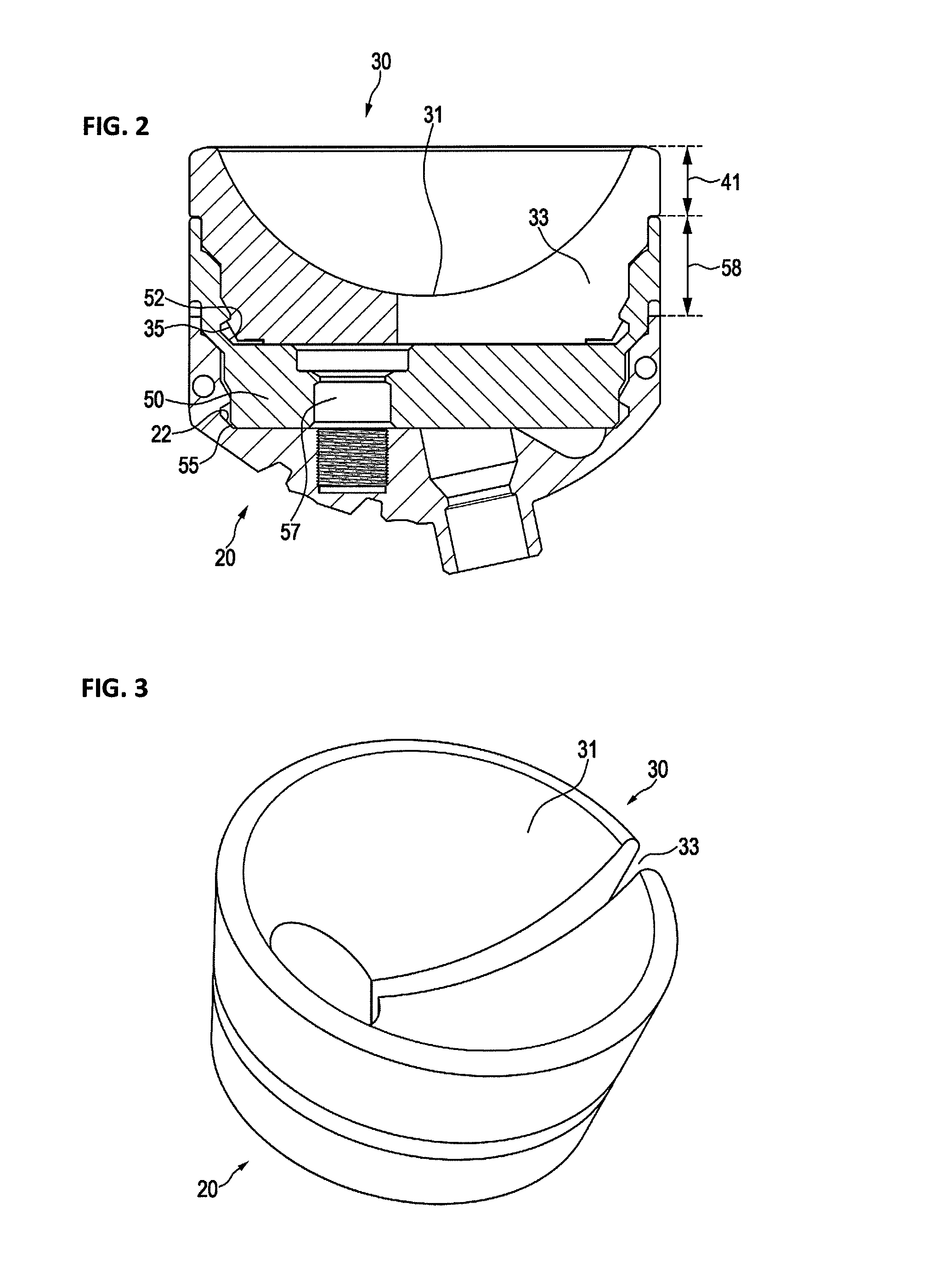 Joint implant trial components