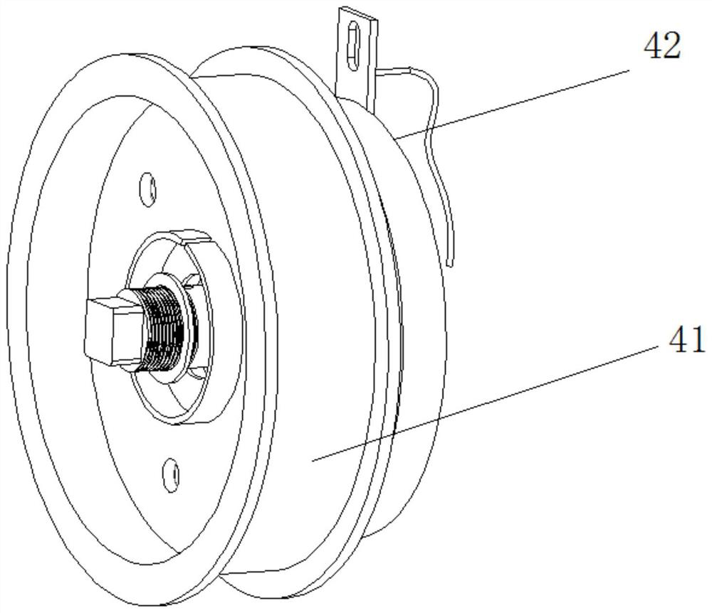 Parachuting training device and training method