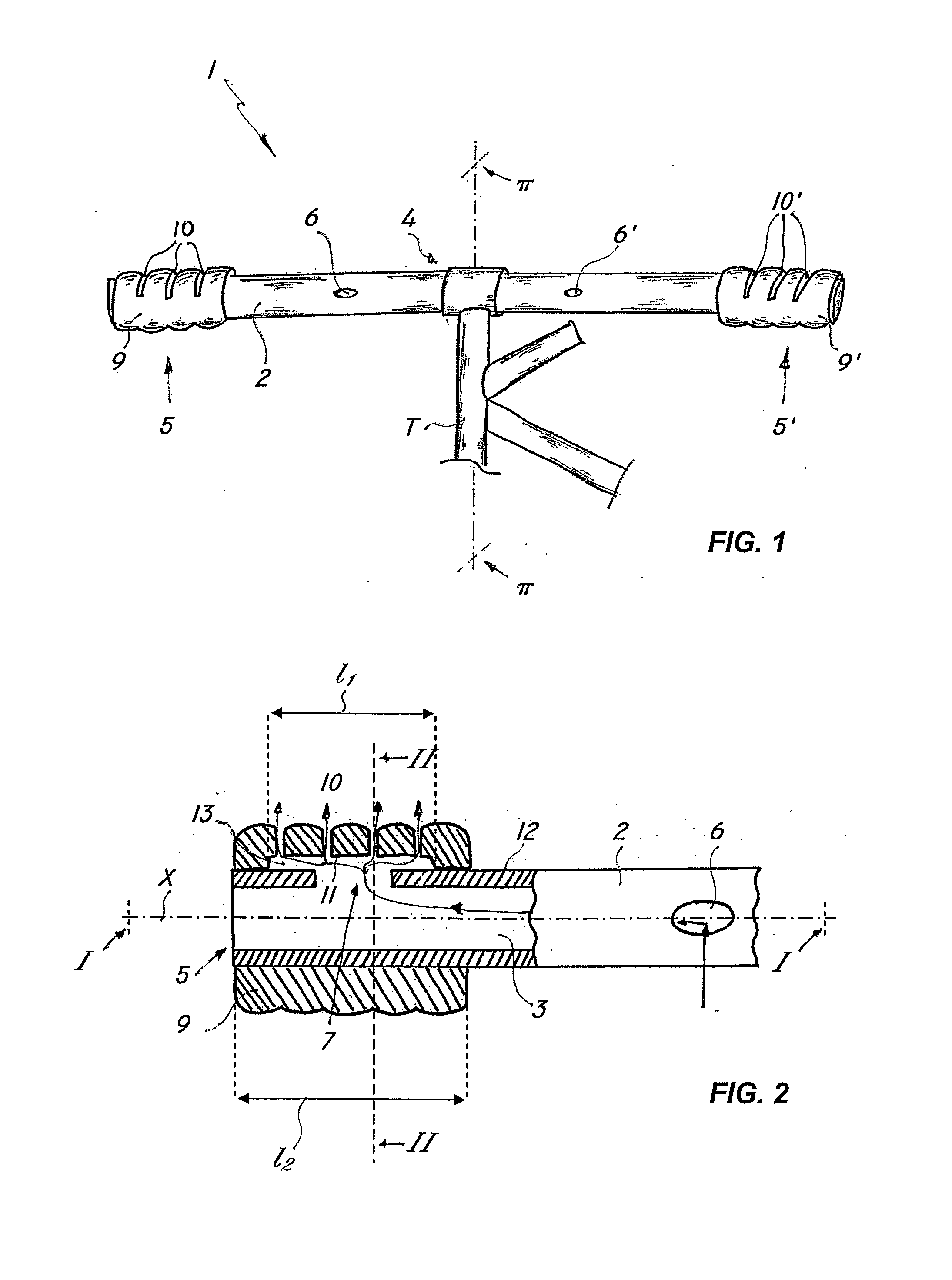 Ventilated bicycle handlebar