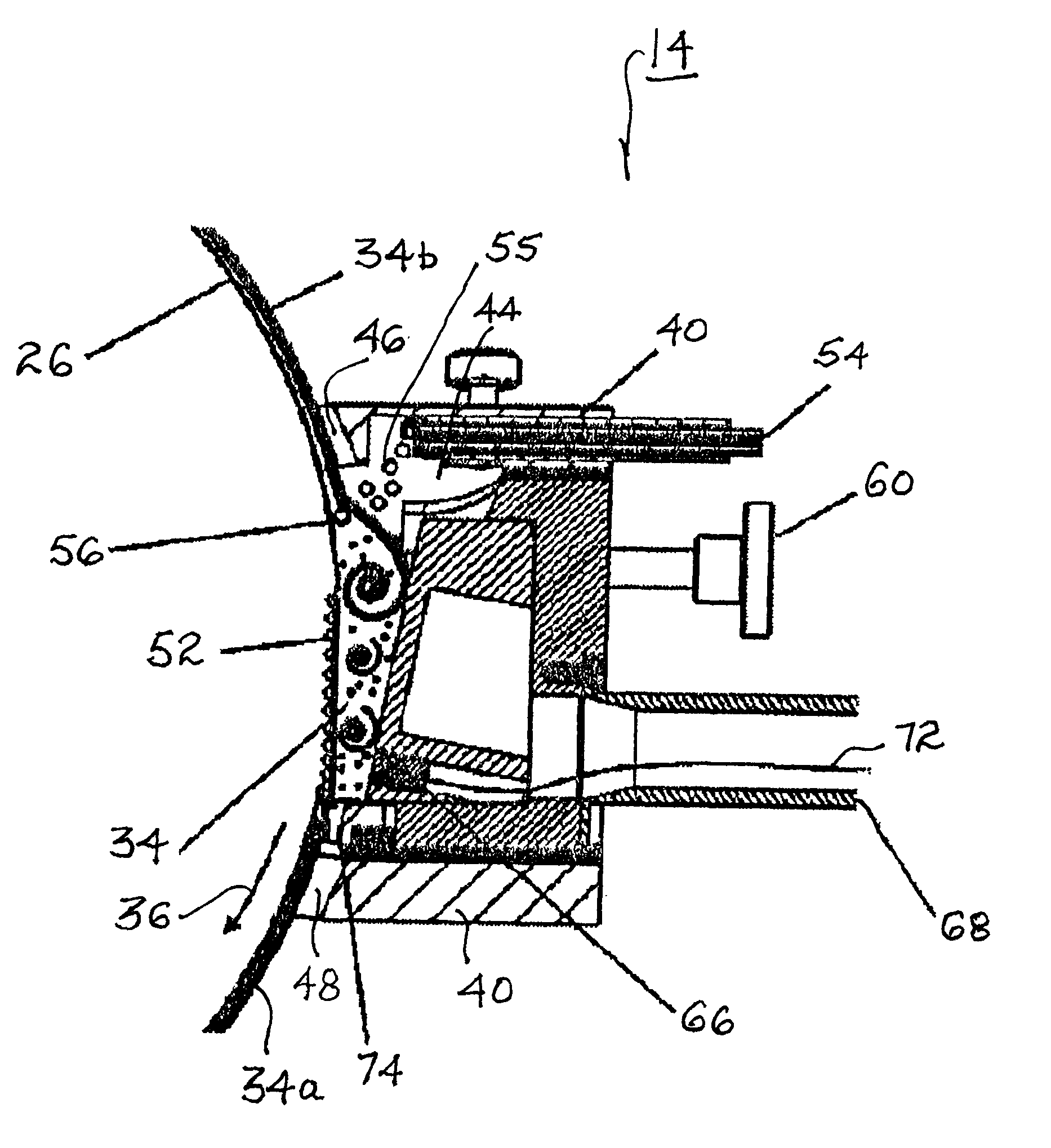 System for magnetorheological finishing of substrates