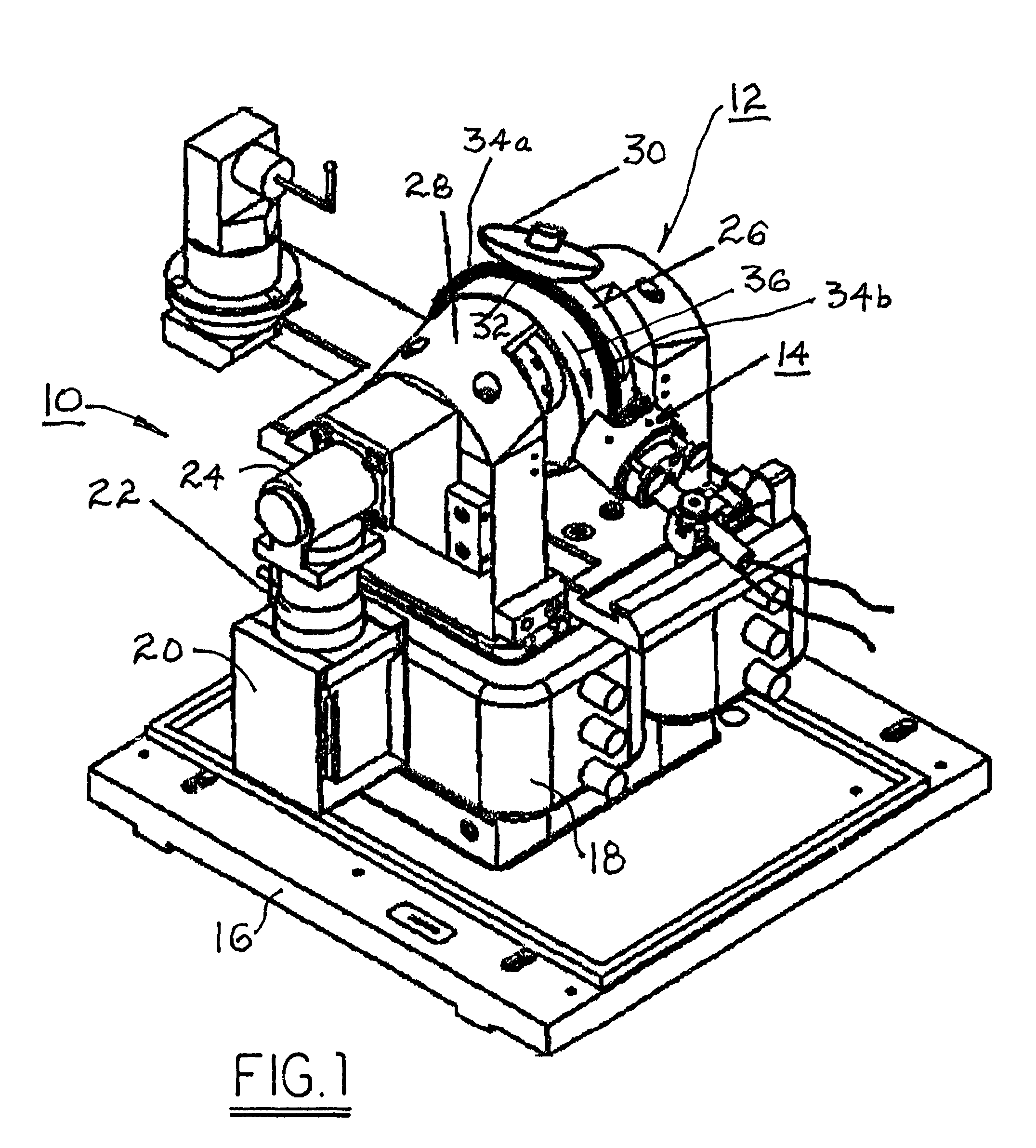 System for magnetorheological finishing of substrates