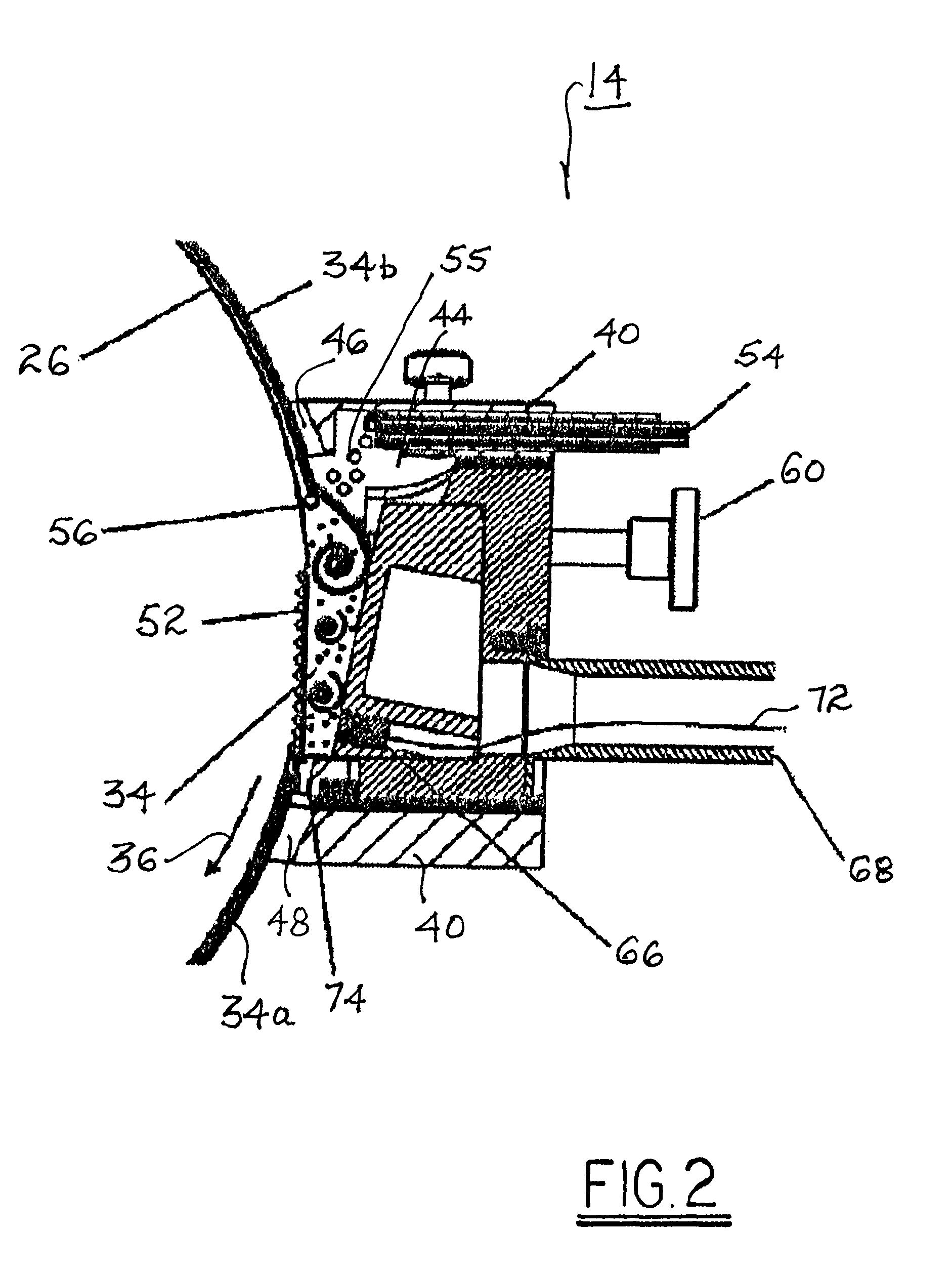 System for magnetorheological finishing of substrates