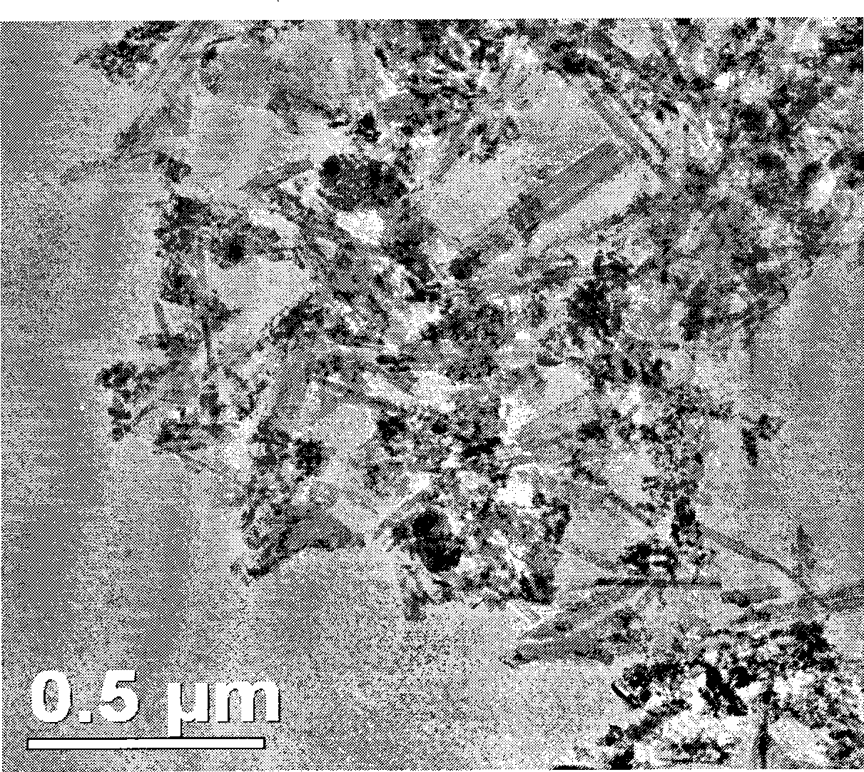 Method for preparing concavo-convex rod soil/zinc oxide nanometer composite material