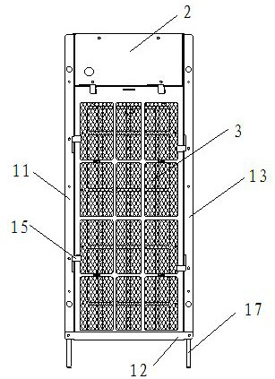 Fan coil return air purification device and air conditioner