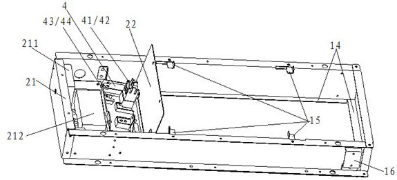 Fan coil return air purification device and air conditioner