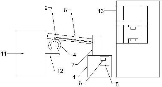 Method for automatically transferring semisolid metal blank