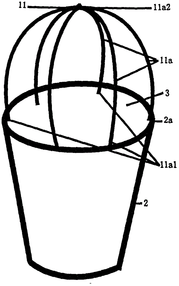 Device of prevention of cold, birds and pests for potted plant