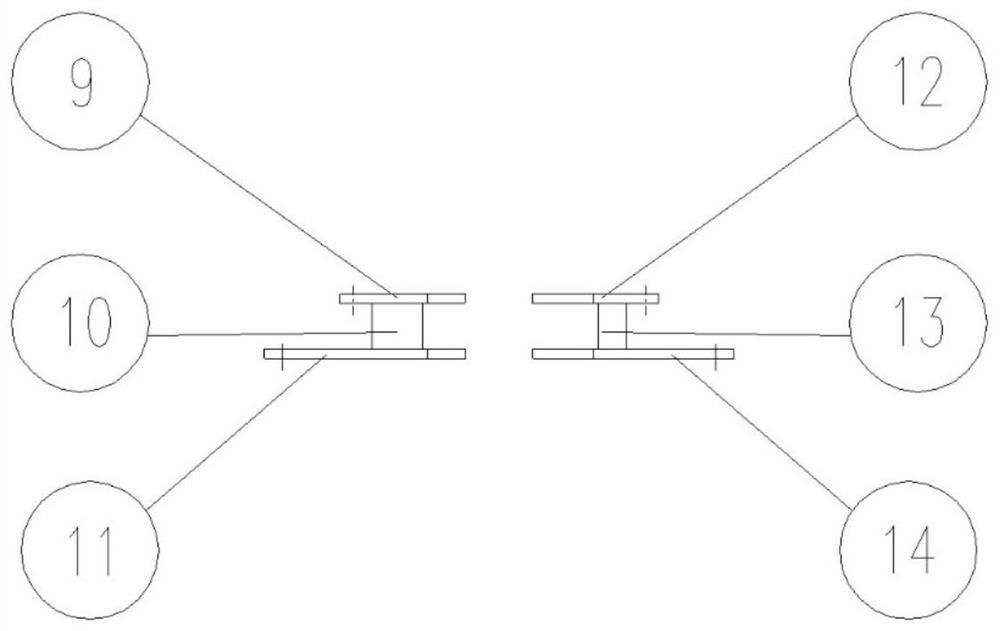 Inclined sleeve assembling and positioning device and mounting method