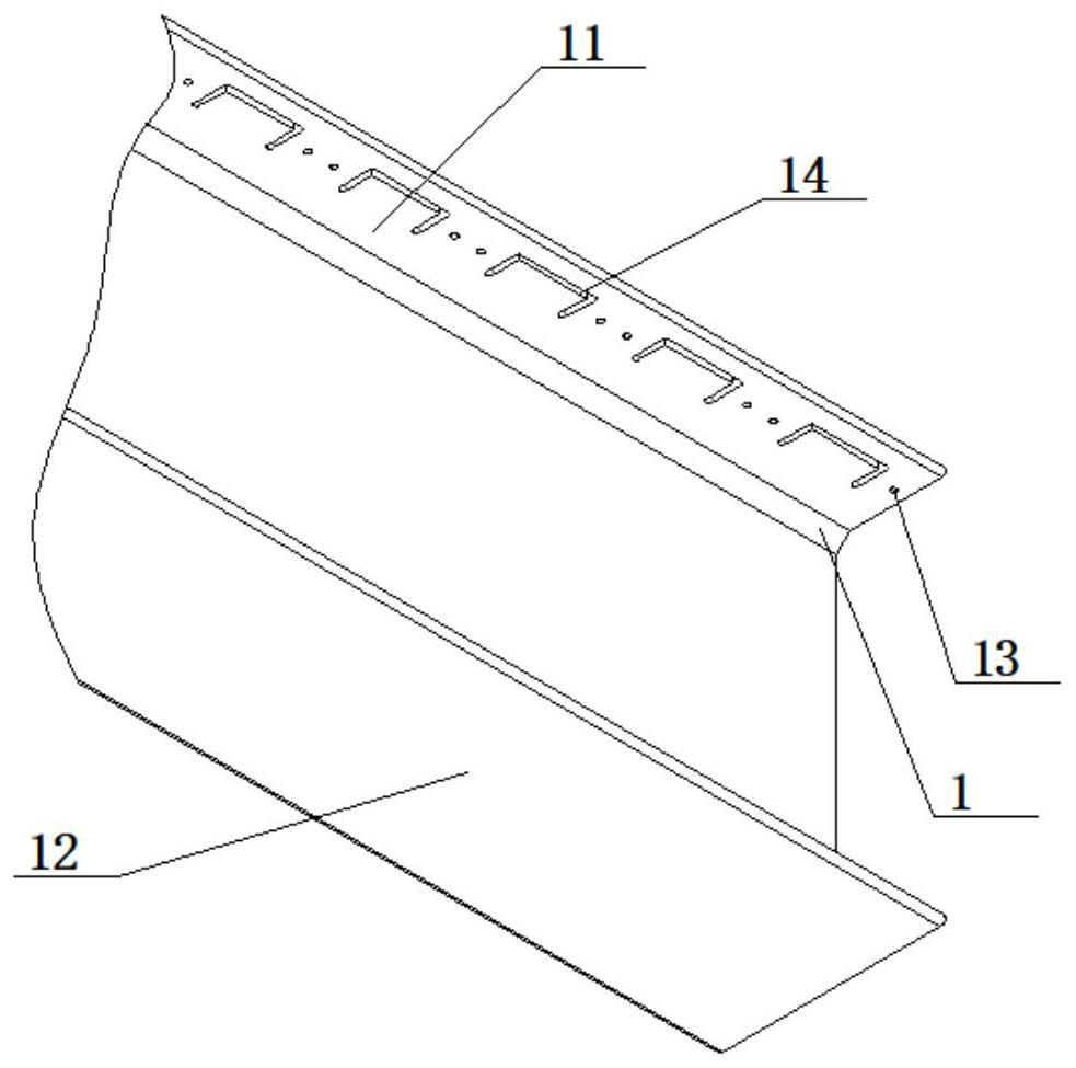 a steel structure beam